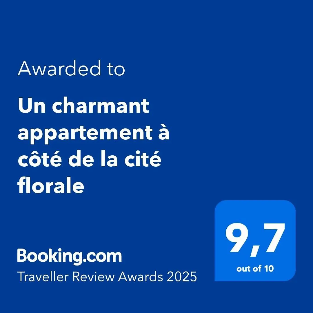 아파트 Un A Cote De La Cite Florale 파리